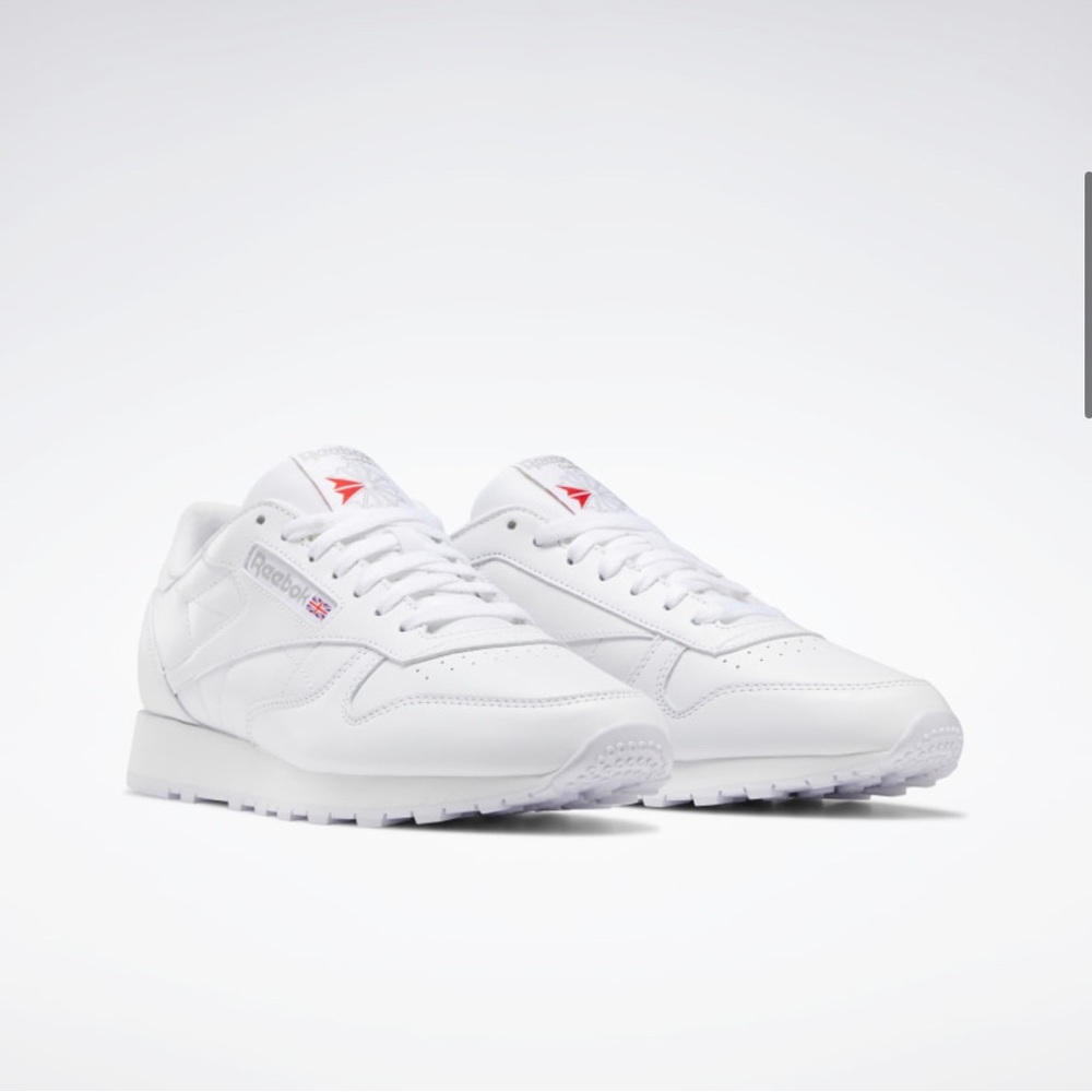Reebok Classic Leather Shoes (White | Unisex)